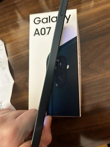 samsung a07 qiymeti: Samsung Galaxy A07, rəng - Yaşıl, Barmaq izi — 4
