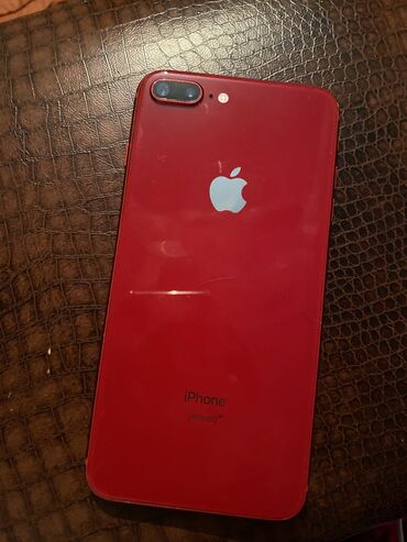 aifon 6: IPhone 8 Plus, Б/у, 64 ГБ, Красный, 79 %