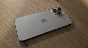 iphone xs max 64 бишкек: IPhone 13 Pro, Колдонулган, 256 ГБ, Күмүш, Заряддоочу түзүлүш, Каптама, Кабель, 100 %