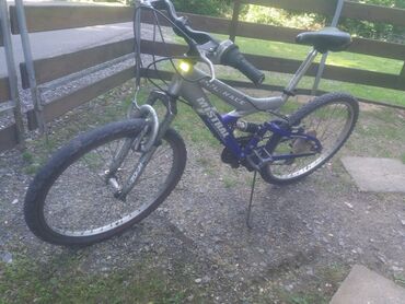 dečije bicikle na prodaju: Bicikl u voznom stanju sa amortizerima napred i pozadi . kocnice ok