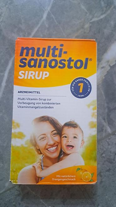 multivitamin: Multi-Sanostol Sirup – multivitamin siropu - Təyinat: kombinə olunmuş — 1