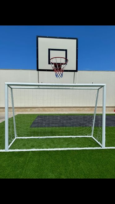 баскетбол: Futbol və basketbol səbəti 2 si bir arada
