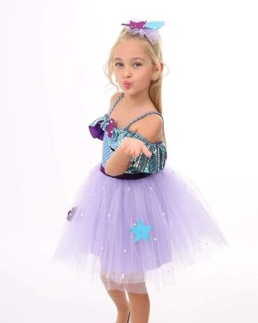 Haljine: Odmah dostupne mala sirena haljinice u kompletu sa mašnom za kosu za — 7