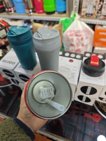 Другие товары для кухни: Термос кружка! Объем 0.5 л Отличного качества Возможность пить через — 7