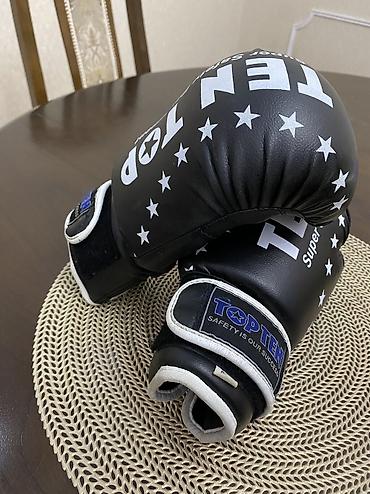 Перчатки: Боксерский перчатки TOP TEN 06 oz Состояние отличное, потёртостей — 1