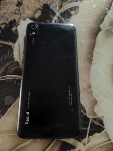 телефон kg: Xiaomi, Redmi 7A, Колдонулган, 32 GB, түсү - Кара, 2 SIM