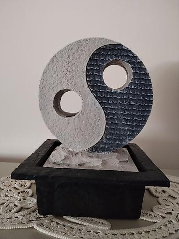 postamenti: Dekorativna sobna fontana GiftDecor – Yin Yang - Dizajn: kružna — 2