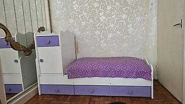 uşaq yataq mebeli: Uşaq çarpayısı və komod-modullu yataq sistemi. Matrasi ve yun doseyi — 1