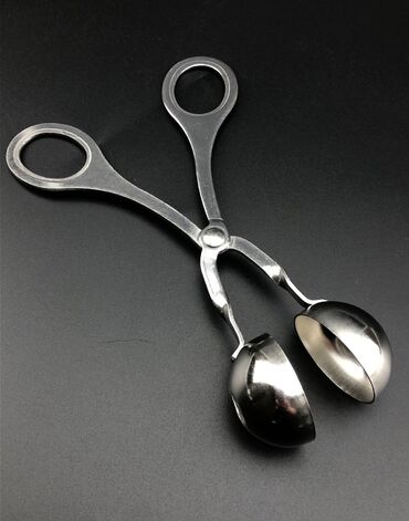 Другие аксессуары для кухни: Terenberg / ложка для шариков и митболов в форме ножниц, малая