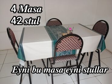 kuxnya studio: Mətbəx üçün, Yeni, Dördbucaq masa, 6 stul, Rusiya