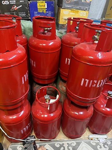 источник: Газовый баллон пропановый, стальной, окраска красная. Основные — 2