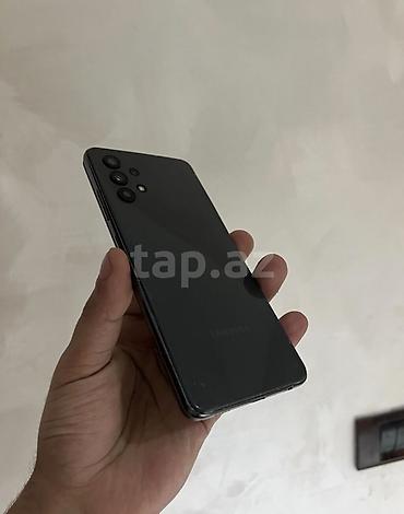 samsung tab s8: Samsung Galaxy A32, 64 GB, rəng - Qara, Sensor, Face ID — 8