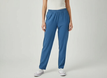 jeansy push up z wysokim stanem: Women`s trousers, size M