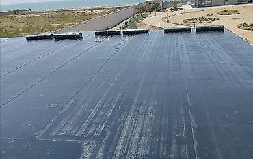 Кровельные работы: Tol Bitum əsaslı rulon hidroizolyasiya işi Xidmətin təsviri: - Düz və — 9