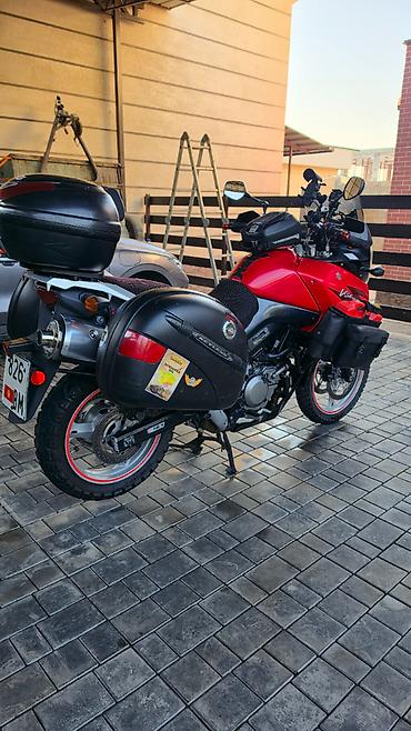 фары на мото: Adventure Suzuki, 650 куб. см, Бензин, Взрослый, Б/у — 6
