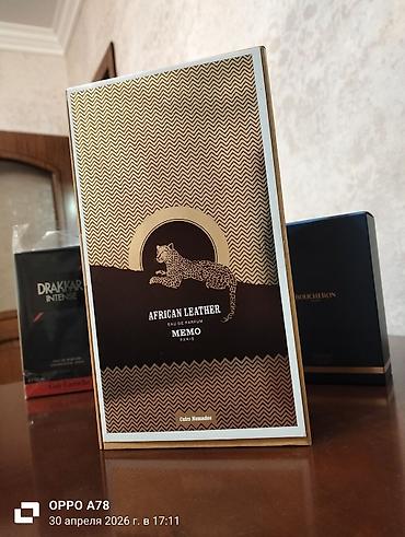 chrome azzaro: Lüks ətir və bədən spreyləri seçimi - Memo Paris African Leather Eau — 2