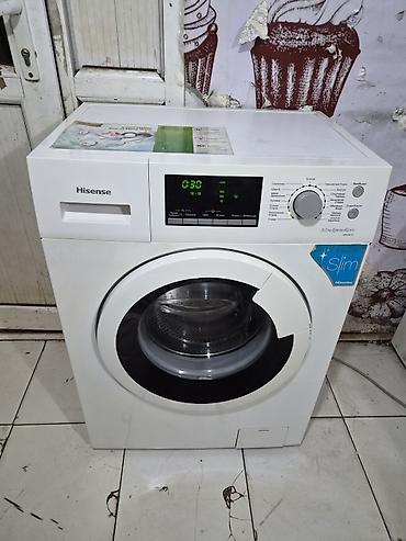 Paltaryuyan maşın Hisense, 6 kq, İşlənmiş, Avtomat, Qurutma var, Pulsuz çatdırılma, Ödənişli çatdırılma lalafo.az -da Paltaryuyan maşın Hisense, 6 kq, İşlənmiş, Avtomat, Qurutma var, Pulsuz çatdırılma, Ödənişli çatdırılma