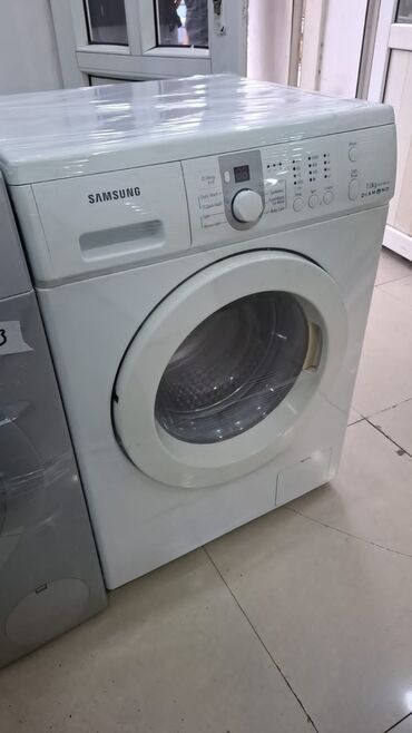 купить айфон 4: Стиральная машина Samsung, 7 кг, Б/у, Автомат, Есть сушка, Платная доставка