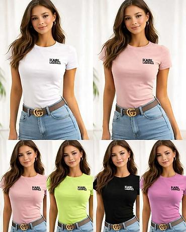 Majice kratkih rukava: Ženske majice S,M,L,XL,XXL veličine 2 komada 3600 din. ili . 3 komada — 4