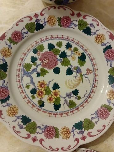 Çay dəstləri və servizlər: Çay dəsti, rəng - Ağ, Farfor, Almaniya — 12