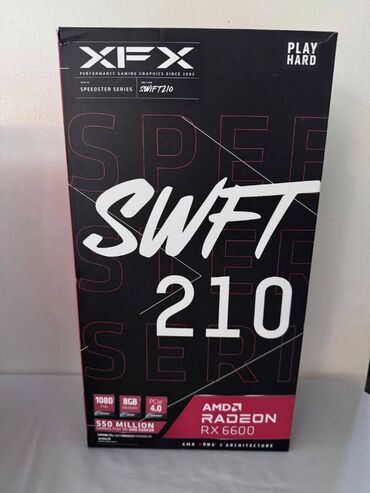 Видеокарты: Видеокарта, Б/у, AMD, Radeon RX, 8 ГБ, Для ПК