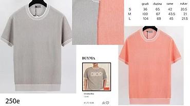 Majice: Men's T-shirt Dior, bоја - Siva — 1