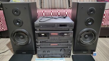 Динамики и музыкальные центры: PHILIPS FS 291 made in Portugal, стойка винтажная 1993г выпуска, без