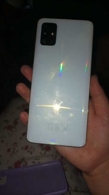 переходник для клавиатуры и мышки для телефона: Samsung Galaxy A51, Б/у, 128 ГБ, цвет - Белый, 2 SIM