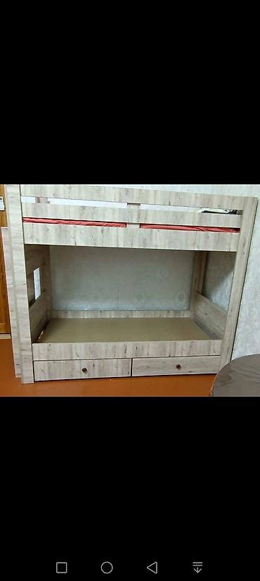 meheccer: İki mərtəbəli çarpayı - Material: ağac teksturalı laminat/MDF — 5