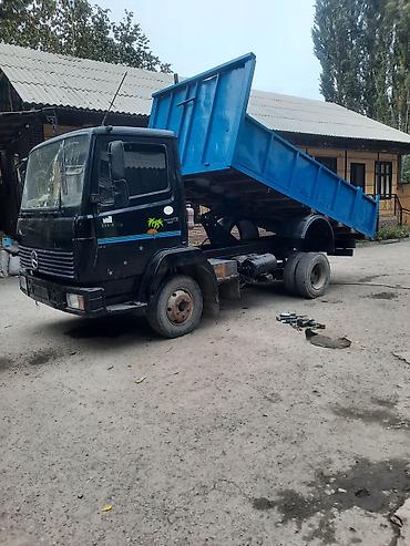 тельфер 500 кг: Самосвал Mercedes-Benz 814 с гидроподъёмом кузова. - Стальная — 3