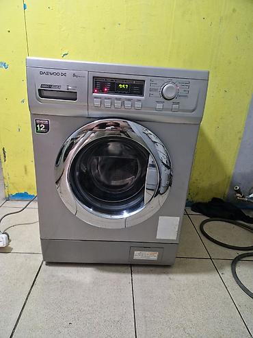 candy paltaryuyan: Paltaryuyan maşın Daewoo, 8 kq, İşlənmiş, Avtomat, Qurutma var, Kredit yoxdur, Pulsuz çatdırılma — 2