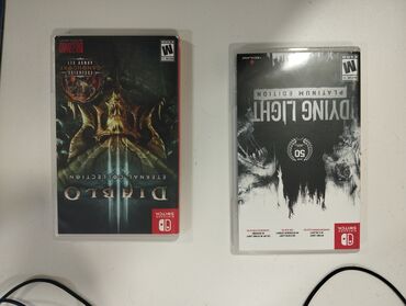 nintendo 2: Продам 2 игры Nintendo switch dying light 2 3500 diablo 2 4000 если