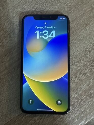 подставка для микрофона: IPhone X, Колдонулган, 256 ГБ, Space Gray, Каптама, 85 %