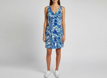 eleganckie sukienki dla 70 latki: H&M, Sukienka damska, rozmiar M