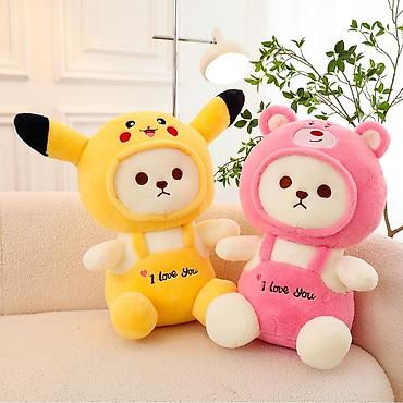 oyuncaq kukla: Ayi PIKACHU. Qiymet 25 AZN. Olcu 46Sm. Yenidir — 2