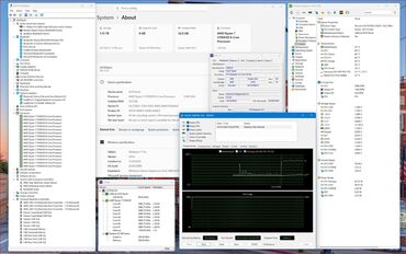 Matične ploče: Komplet AMD Ryzen 7 5700X3D + ASRock X570 Taichi Wi-Fi &Bluetooth — 4
