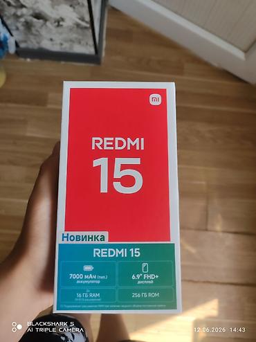 rədmi 15: Xiaomi Redmi 15 (256 GB) satılır. Telefon əla vəziyyətdədir. Heç vaxt — 5