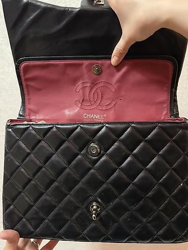 Çantalar: Chanel Classic Double Flap çanta – qara rəng — 4