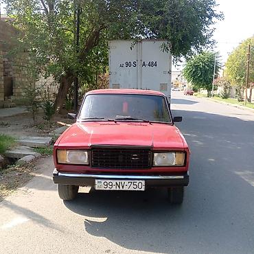 2107 lenkoran: VAZ 2107 (Lada Riva) – qırmızı sedən - Kuzov: 4 qapılı sedan, klassik — 7