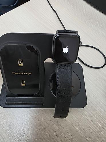 apple watch charger: Apple Watch с кожаным ремешком + беспроводная зарядная станция 3-в-1 — 3