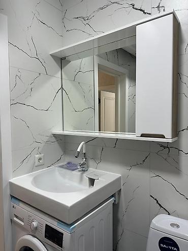 town: 1 комната, 42 м², Ак-Кеме Элитка, 14 этаж, Евроремонт — 7