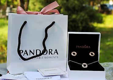 Бижутерия: Очаровательный набор от Pandora🥰 Серебро 925 проба😍 Набор 2600 сом☺️ — 5