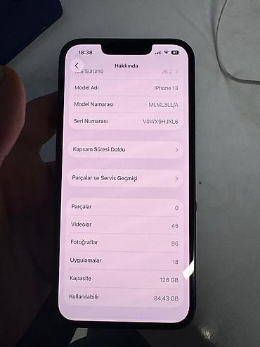 Apple iPhone: IPhone 13, 128 GB, Göy, Face ID — 3