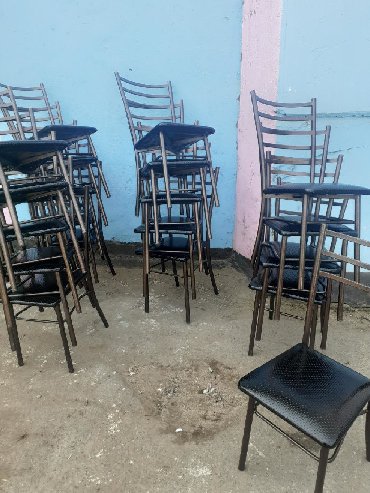 Кухонные столы и стулья: Кухонный стол и стул, Новый — 3