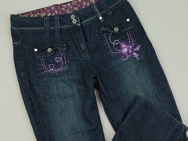 handmade sukienki dla dzieci: Spodnie jeansowe, 14 lat, 164, stan - Idealny
