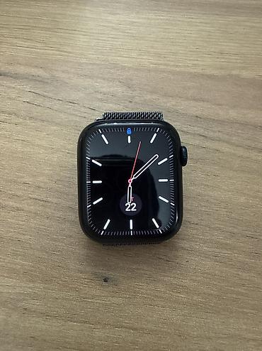 Apple Watch 9 series 45mm. Имеется коробка, зарядник. Цвет