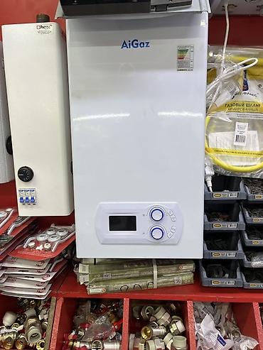 отопительные газовые котлы для частного дома: Газовые котлы и комплектующие AiGaz/Алатау - Настенные и напольные — 1