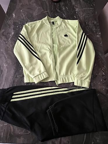 adidas ev geyimleri instagram: Adidas idman dəsti – ceket və şalvar - Rənglər: açıq yaşıl ceket — 1