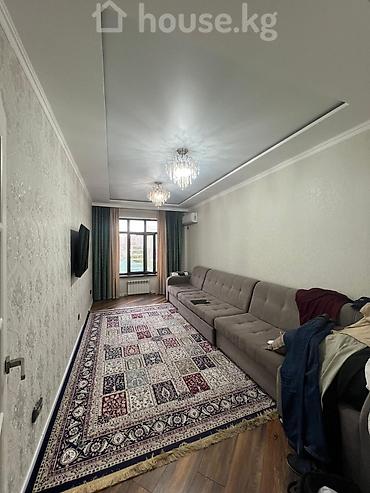 Продажа квартир: 2 комнаты, 52 м², ул. Калык Акиева Элитка, 9 этаж, Евроремонт — 2
