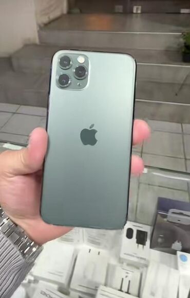 philips oneblade купить в баку: IPhone 11 Pro Max, Matte Midnight Green, Face ID